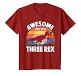 Birthday Boy 3 Dinosaur Dino Party Outfit MMate.