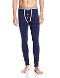 PACT Men's Navy Solid Long John