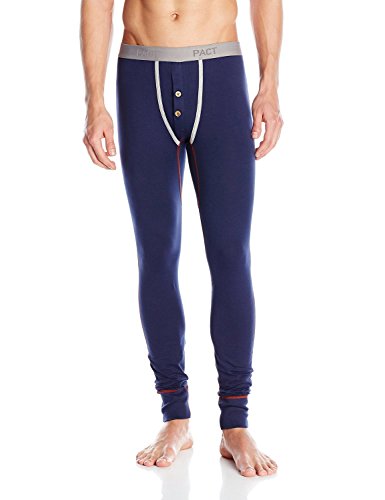 PACT Men's Navy Solid Long John PACT Men's Navy Solid Long John