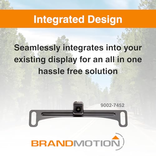 Image of Brandmotion 9002-7452 Factory Tailgate Harness with Dual Mount Camera fits 2017-2021 F250 F350 Super Duty with Factory Rear Vision | Waterproof Case with Anti-Fog Lens | 150 Wide Reverse View | Fits 2017-2021 F250 F350 Super Duty with Factory Rear Vision | Waterproof Case with Anti-Fog Lens | 150 Wide Reverse View