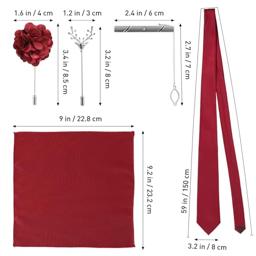 Set de Corbatas para Hombre con Accesorios Formales miniatura 2