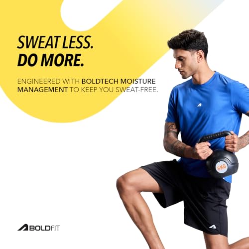 Image of Boldfit Tshirt for Man Regular fit Gym t Shirts for Men Workout Active wear t Shirt for Man Running Mens t-Shirts Running Tshirt for Men Workout Gym wear Mens