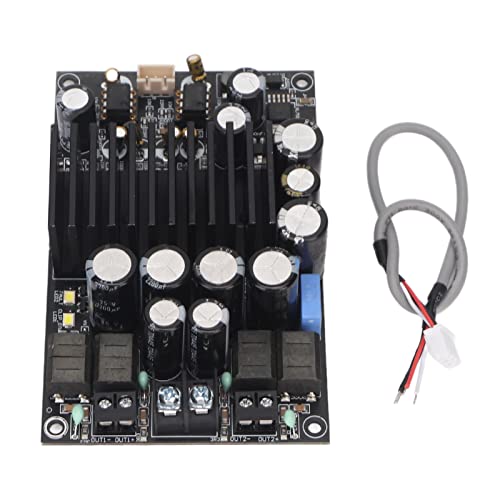 Naroote Amplifier Module, 2.0 Channel Low Distortion High Efficiency TPA3255 Professional Class D HiFi Home Theater Digital Power Amplifier Board for HiFi Amplifier