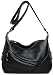 Women's Retro Sling Shoulder Bag from Covelin, Leather Crossbody Tote Handbag