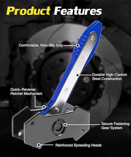 360° Swing Ratchet Brake Caliper Tool