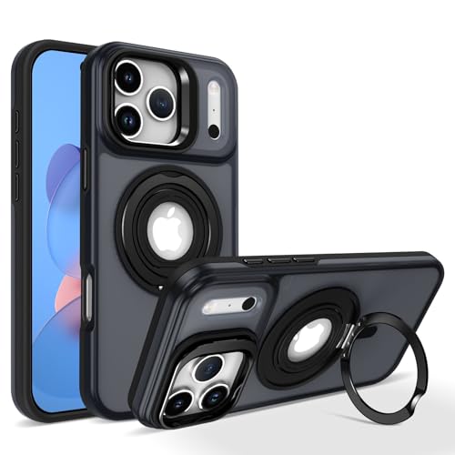 Coque silicone rigide pour iPhone 17 noir magnétique finition premium et ajustement millimétré