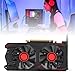 VBESTLIFE GTX550TI 6GB Graphics Card, GDDR5 192 -Bit GPU, PCIE 2.0 16x Desktop Computer Gaming -Grafikkarte mit HDMI, DVI, VGA -Ports, Support DirectX 11