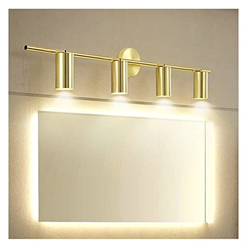 Applique miroir dorée 100cm pour salle de bain et maquillage - 2