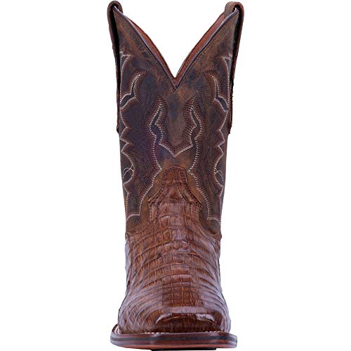 Dan Post Kingsly Caiman Mens Square Toe Western Boots DP48074