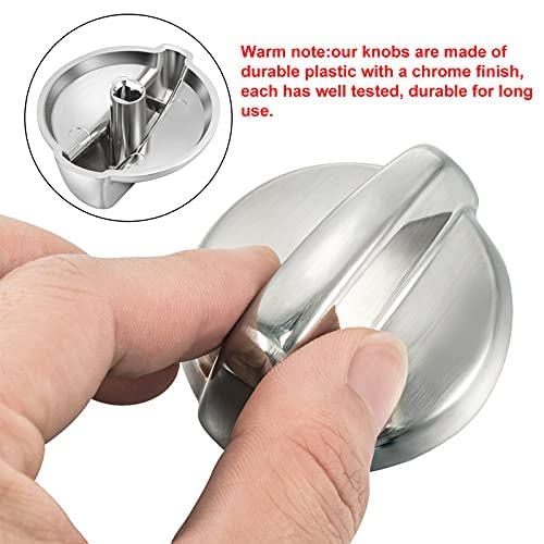 Wb03T10284 Knobs Plastic Burner Control Knobs Compatible With General Electric Ge Range/ Stove/ Oven Knob Replace For Ap4346312 Ps2321076 (4 Pack) #TOP1