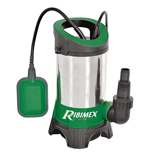 RIBILAND - Vakuumpumpe für geladenes Wasser, Edelstahl, 750 W