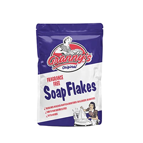 Grannys Natural Fragrance Free Soap Flakes Vegan Friendly