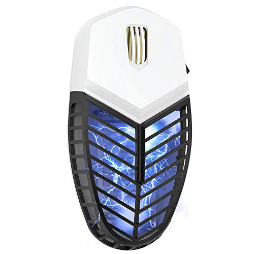 Eastshining Repelente Ultrasónico de Plagas, 2 in 1 Lámpara Antimosquitos Noche Lámpara Repelente de Insectos Interiores Control de Mosquitos Ratones Hormigas Cucarachas Moscas Polilla Arañas Pulgas
