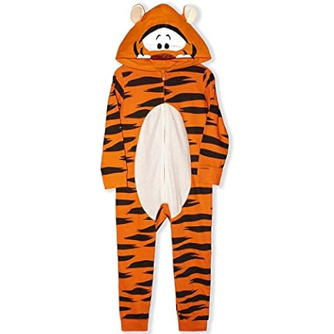Disfraz de Winnie y tigre para niños pequeños con cremallera Cover