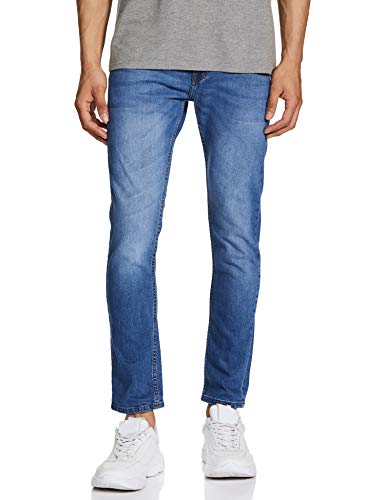 Image of Max Men's Stonewashed Slim Fit Jeans