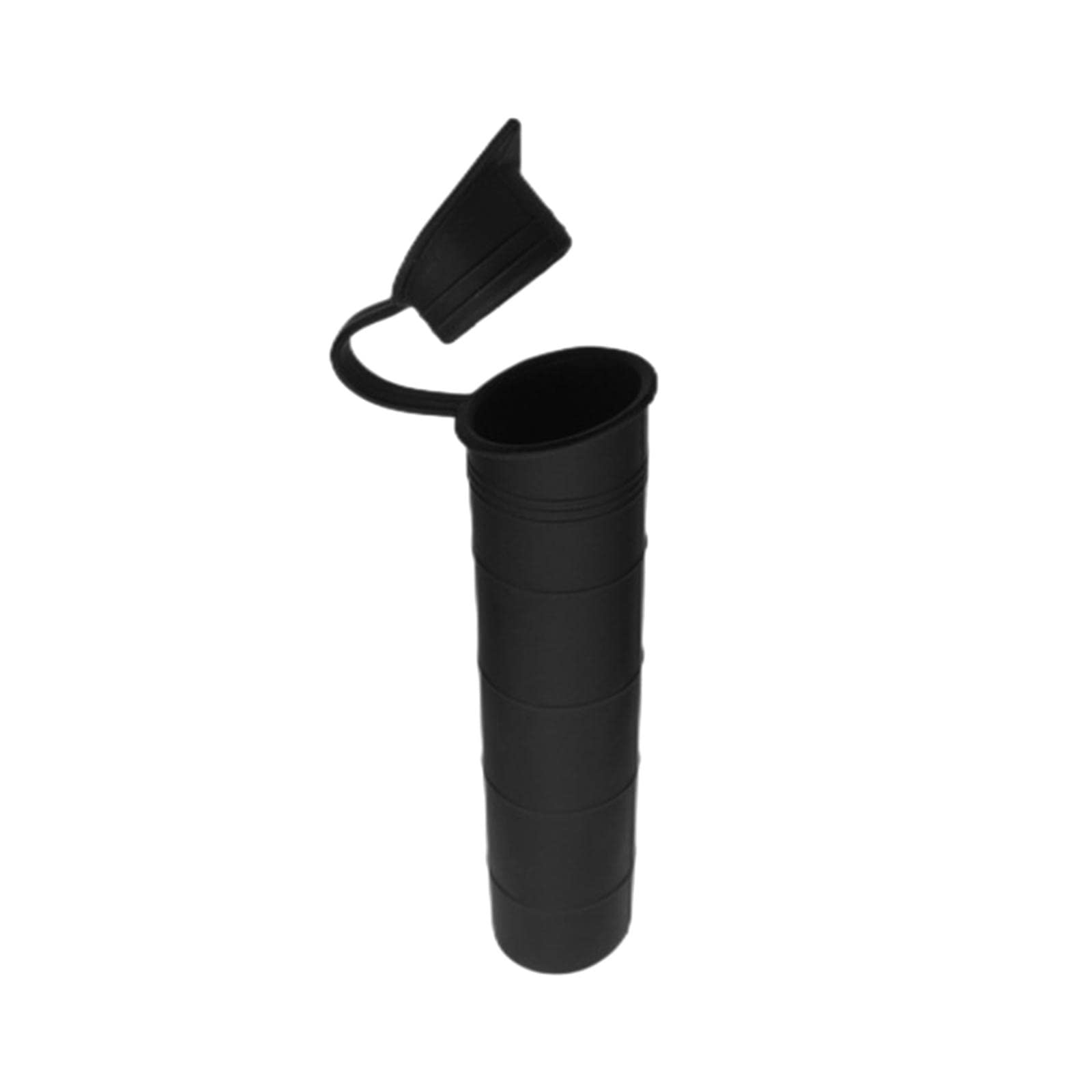 WOVEBIUS Fishing Rod Holder Insert with Cap Lining for Boat Yacht Fishing Pole Holder 15 degrees,Black