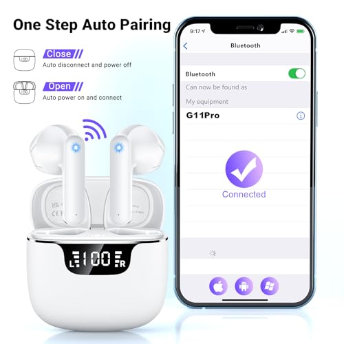 kauguo-Auriculares-Inalambricos-Bluetooth-53-Cascos-Inalambricos-Bluetooth-HiFi-Estereo-con-4-HD-Microfonos-42H-Auriculares-in-Ear-Control-Tactil-IP6-Impermeables-Carga-USB-C-con-Pantalla-LED