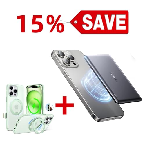 TORRAS MinMag 5000mAh Power Bank & Magnetic Case — Buy Together to Save 15% - image 1