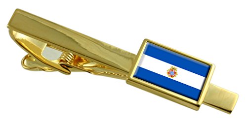 Clip de corbata de oro de Jerez para trajes de ferias y eventos