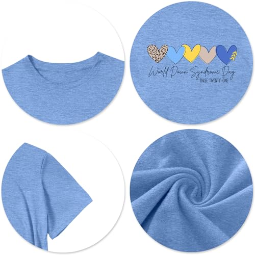 Image of Down Syndrome Awareness Shirts for Toddlers Boys Girls: World Down Syndrome Day Shirt Kids National Down Syndrome Gifts
