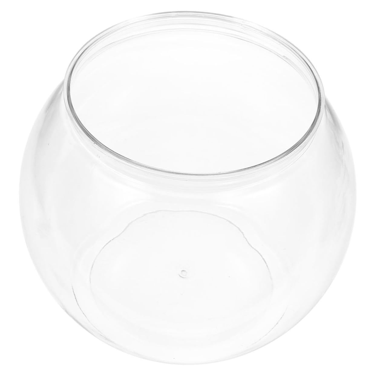 Fischglas Tischaquarium Transparente Fischschale Mottoparty Kunststoff