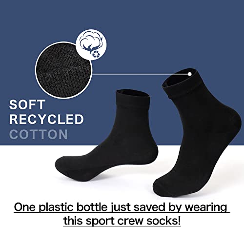 9/10 Pairs Mens No Show Socks|Athletic Cotton Socks For Men|Non Slip Low Cut Flat Liner Men Socks Size 6-122