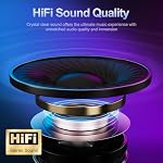 Bluedee Haut-parleurs pour ordinateur de bureau, Bluetooth 5.3 PC Haut-parleurs avec dynamique RGB Léger, Hi-Fi Stereo Computer Barre sonore, Plug & Jouer par fil USB/USB-C Haut-parleur de jeu puissant pour PC, Bureau, Ordinateur portable