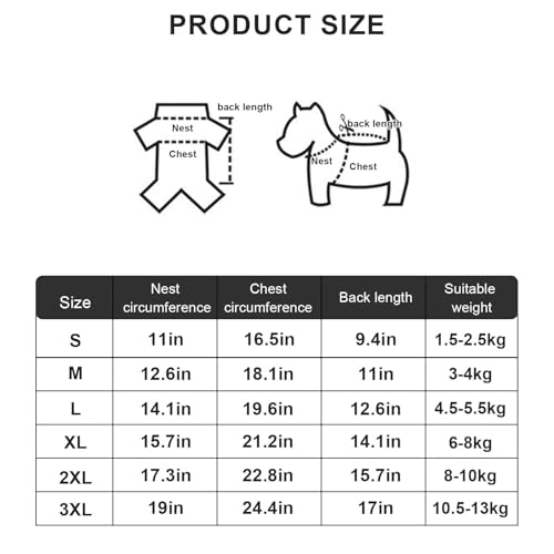 Doudoune chiens chaude et gilet imperméable pour petits chiens - 3