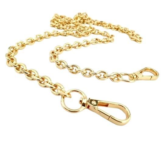 BARBUDDY DIY Handbag Purse Sholder Bags Purse God Plated Chain Strap Belt For Purse 23.52 INCHES Long Metal Accessory Replacement Chain Strap (Golden1 PCS)-image-31