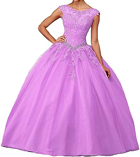 Image of QXMYOO Ball Gown Quinceanera Dresses Sweet 16 Prom Party Princess Dress for Teens