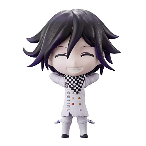 Union Creative MAY189484 Danganronpa V3 Killing Harmony: Kokichi Oma (Limited Version A) Deformed Doll PVC Figure, Multicolor