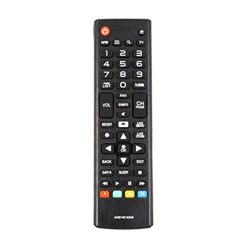 AIDITIYMI AKB74915305 Mando a distancia para LG TV 43UH610A 43UH6030 49UH6030 55UH6030 60UH6030 65UH6030 70UH6330 49UH610A 55UH615A 65UH65A 030-U. C 70UH6330-UB 43UH6100-UH 49UH6100-UH 49UH6090-UJ