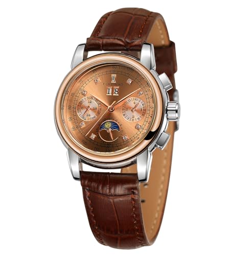 Imagen de FORSINING Reloj de pulsera para mujer, impermeable