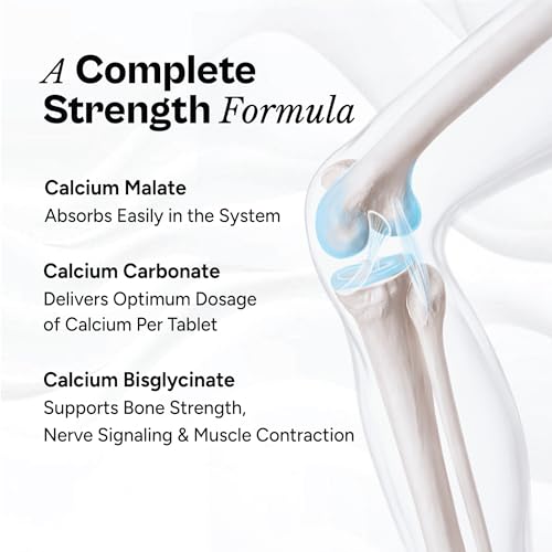 Image of Tata 1mg Triple Calcium Tablets 60N | 600 mg Elemental Calcium | With Magnesium, Zinc, Vitamin D3 (600 IU) & Vitamin K2-7 (MK-7) | Bone Health Supplement for Adults | 30 Day Supply