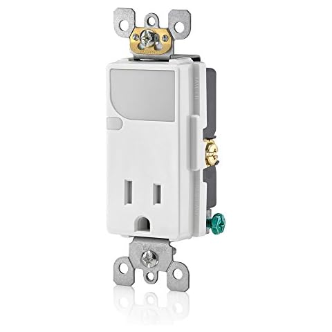 Leviton T6525-W Tamper Resistant Outlet Cover