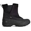 Polar Mens Waterproof Outsole Deep Tread Fully Faux Fur Lined Winter Durable Snow Boots - Black Pull On - UK10/EU44 - YC0684 #3