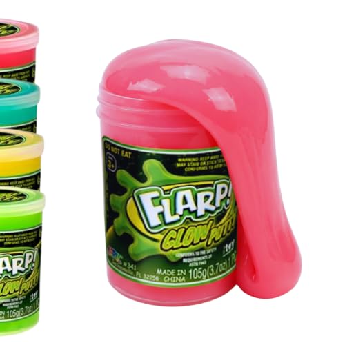 JA-RU Flarp Putty Glow in The Dark Scented Noise Putty (3 Units) 341-3p