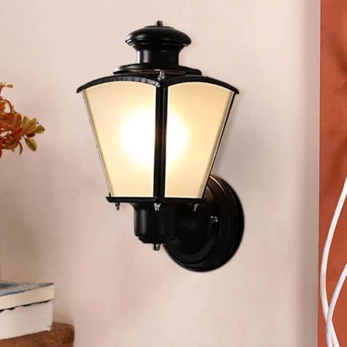 Image of WHITERAY Outdoor Metal Lighting /Exterior Wall Light Lamp for Home Decor (Bulb Not Included) (WL Victoriya)