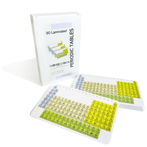 Image of Pat's Flash Cards Periodic Table of Elements (30qty 3.5x5.75 inches)