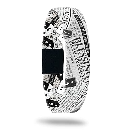 ZOX Bracelets — Stretchy Elastic Band with Motivational Affirmations and Beautiful Artwork, Great Wristband Gift for Men & Women of All Ages2