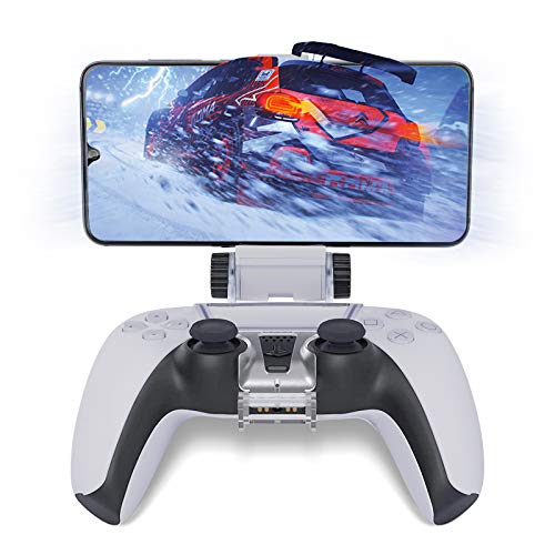 Clipe de suporte de telefone para controle PS5, suporte dobrável para celular Honeywhale, braçadeira