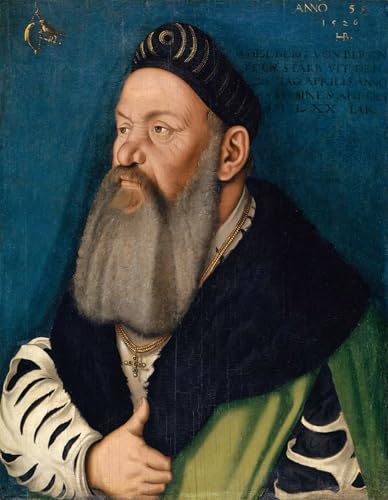 Toile Hans Baldung Grien Portrait d'Adelberg : Rompez la Monotonie des Murs Vides de Salon