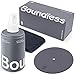 Boundless Audio Record Cleaning Solution - 6.75oz Vinyl Cleaner Fluid, Vinyl Cleaner Cloth & Record Label Protector - Complete Cleaning Kit
