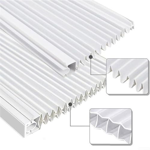 Kit ajustable de panel lateral ABS para evitar la pérdida de frío en ventanas con CA 6