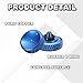 PATIKIL Camera Shutter Button, 2 Pack 12mm Concave Surface Shutter Release Buttons Pure Copper Camera Button for Nikon for Fujifilm for Leica DSLR/SLR, Blue