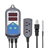 Inkbird Digital Outlet Heat Temperature Controller with Day Night Control for Brewing, Breeding, Reptiles, Hatching, Heat Mat (ITC-306T)