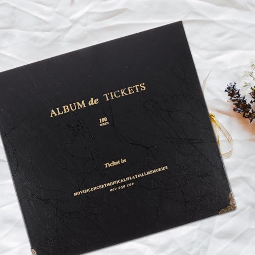 Álbum para entradas de conciertos y billetes de avión anti arrugas 7