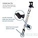 Urban Poling Series 300 Urban Poles – 1 Pair – Fitness Edition- Patented Ergonomic CoreGrip™ for Stability – Adjustable, Collapsible, Lightweight for Comfort