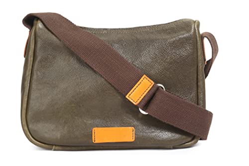 [Kimura handmade] 斜めがけ ショルダーバッグ バッグ メンズ レザー レディーズ 本革 ファスナー ブランド 人気 小さめ 旅行 076 (KG076)