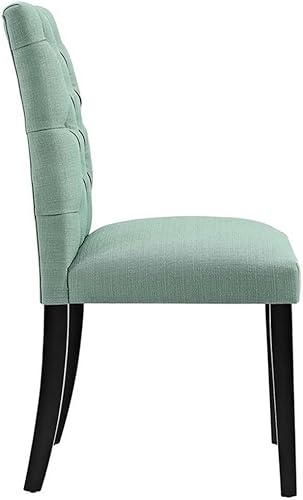 Miniatura 5 de Modway Juego de 2 sillas de comedor de tela duquesa, Laguna